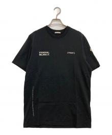 MONCLER×FRAGMENT DESIGN（モンクレール×フラグメントデザイン）の古着「ジーニアス フラグメント コットン Tシャツ　I209U8C00002」｜ブラック