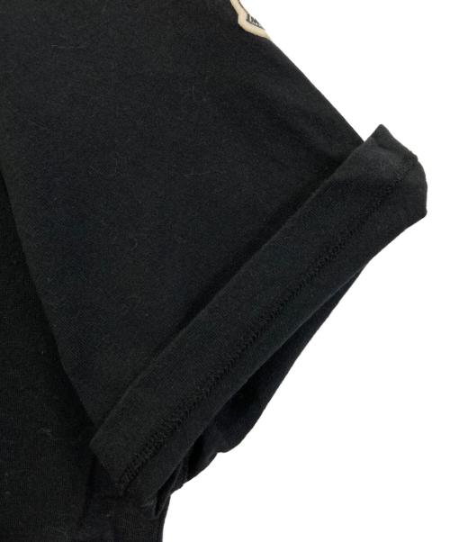 MONCLER（モンクレール）MONCLER (モンクレール) FRAGMENT DESIGN (フラグメントデザイン) ジーニアス フラグメント コットン Tシャツ　I209U8C00002 ブラック サイズ:Sの古着・服飾アイテム