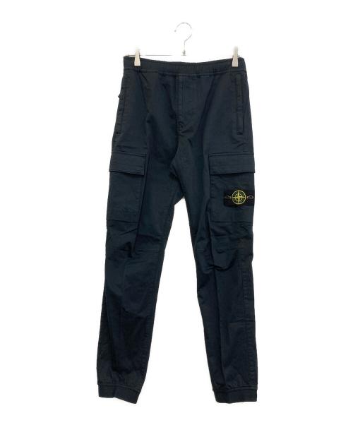 STONE ISLAND（ストーンアイランド）STONE ISLAND (ストーンアイランド) ガーメントダイ テーパード カーゴパン　811531314 ネイビー サイズ:W29の古着・服飾アイテム