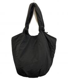 SALON adam et rope'（サロンアダムエロペ）の古着「パフナイロントートバッグ」｜ブラック