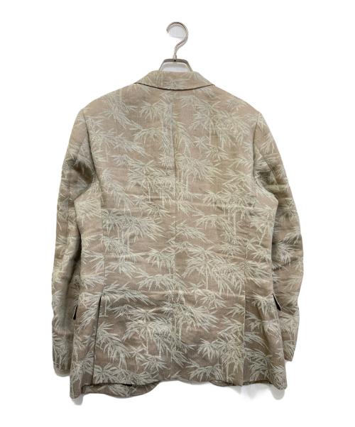 ETRO（エトロ）ETRO (エトロ) 総柄2Bジャケット　1J820 ベージュ サイズ:48の古着・服飾アイテム