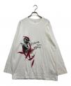 ）の古着「ANGEL PRINT LONG SLEEVE T　YL-T35-070」｜ホワイト