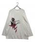 Y's（ワイズ）の古着「ANGEL PRINT LONG SLEEVE T　YL-T35-070」｜ホワイト