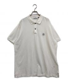 STONE ISLAND（ストーンアイランド）の古着「ポロシャツ　761522R39」｜ホワイト