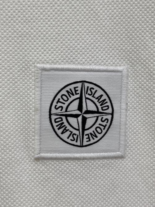 STONE ISLAND（ストーンアイランド）STONE ISLAND (ストーンアイランド) ポロシャツ　761522R39 ホワイト サイズ:3XLの古着・服飾アイテム