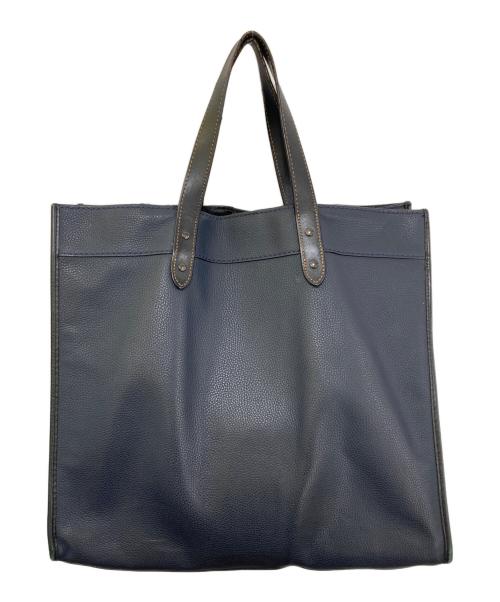 COACH（コーチ）COACH (コーチ) レザーハンドバッグ ブラックの古着・服飾アイテム