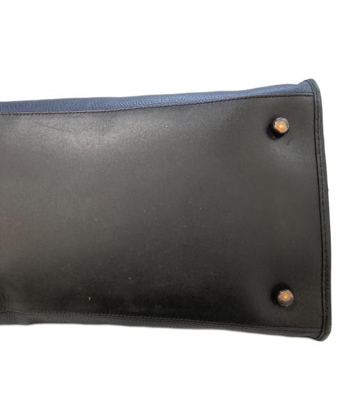 COACH（コーチ）COACH (コーチ) レザーハンドバッグ ブラックの古着・服飾アイテム