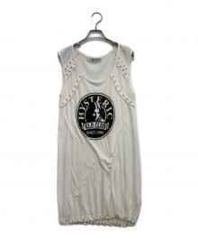 Hysteric Glamour（ヒステリックグラマー）の古着「ノースリーブチュニック」｜ホワイト