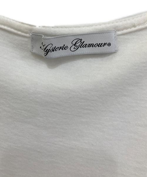 Hysteric Glamour（ヒステリックグラマー）Hysteric Glamour (ヒステリックグラマー) ノースリーブチュニック ホワイト サイズ:Freeの古着・服飾アイテム