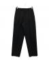 Y's for men（ワイズフォーメン）の古着「WOOL 2TUCKS PANTS」｜ブラック