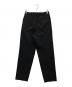 Y's for men (ワイズフォーメン) WOOL 2TUCKS PANTS ブラック サイズ:2：15000円