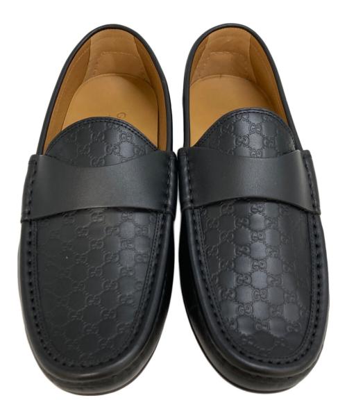 GUCCI（グッチ）GUCCI (グッチ) ドライビングシューズ　466904 ブラック サイズ:5 1/2の古着・服飾アイテム