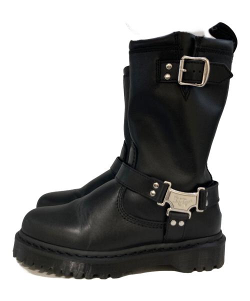 Dr.Martens（ドクターマーチン）Dr.Martens (ドクターマーチン) ANISTONE HI リガーブーツ ブラック サイズ:UK8の古着・服飾アイテム