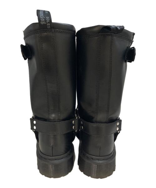 Dr.Martens（ドクターマーチン）Dr.Martens (ドクターマーチン) ANISTONE HI リガーブーツ ブラック サイズ:UK8の古着・服飾アイテム