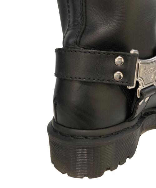 Dr.Martens（ドクターマーチン）Dr.Martens (ドクターマーチン) ANISTONE HI リガーブーツ ブラック サイズ:UK8の古着・服飾アイテム