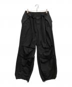 DIESELディーゼル）の古着「P-GUSTAF TROUSERS」｜ブラック