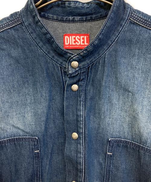 DIESEL（ディーゼル）DIESEL (ディーゼル) DE-PRISS デニムシャツ ブルー サイズ:Mの古着・服飾アイテム