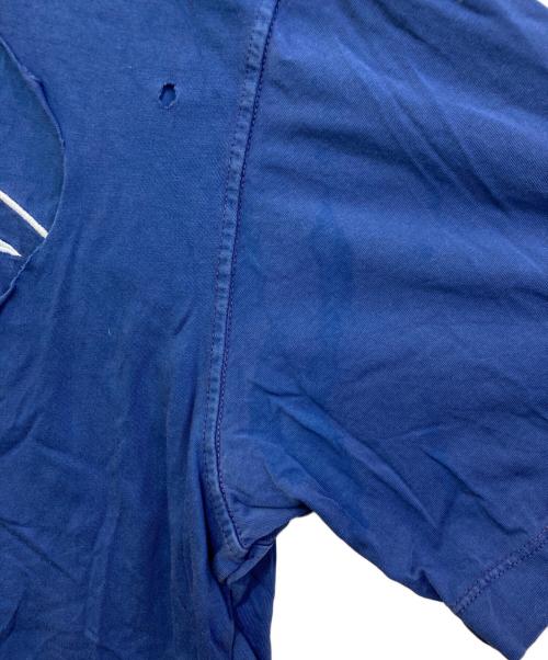 DIESEL（ディーゼル）DIESEL (ディーゼル) T-Strapoval T-shirt ブルー サイズ:Lの古着・服飾アイテム