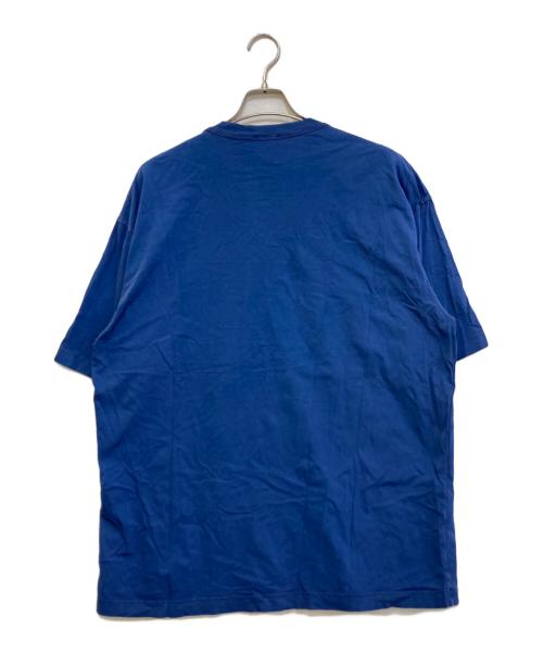 DIESEL（ディーゼル）DIESEL (ディーゼル) T-Strapoval T-shirt ブルー サイズ:Lの古着・服飾アイテム