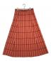 marimekko (マリメッコ) Tiiliskivi karnappi knitted skirt オレンジ サイズ:M：5000円