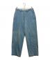 PWR（パワー）の古着「high twist denim slacks」｜インディゴ