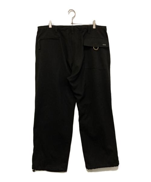 SEDAN ALL-PURPOSE（セダンオールパーパス）SEDAN ALL-PURPOSE (セダンオールパーパス) Tech Wool Over Pants　SD23F-PT05 ブラック サイズ:Lの古着・服飾アイテム