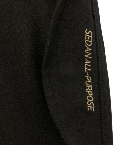 SEDAN ALL-PURPOSE（セダンオールパーパス）SEDAN ALL-PURPOSE (セダンオールパーパス) Tech Wool Over Pants　SD23F-PT05 ブラック サイズ:Lの古着・服飾アイテム