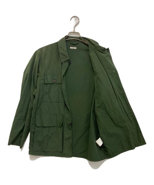 COMOLI（コモリ）COMOLI (コモリ) サファリシャツ グリーン サイズ:1の古着・服飾アイテム