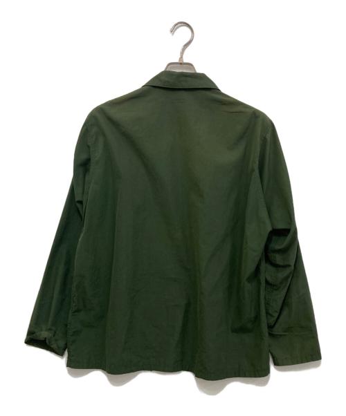 COMOLI（コモリ）COMOLI (コモリ) サファリシャツ グリーン サイズ:1の古着・服飾アイテム