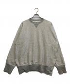 LOOPWHEELER×BEAMS PLUSループウィラー×ビームスプラス）の古着「別注100年起毛sweatcrewneck」｜グレー