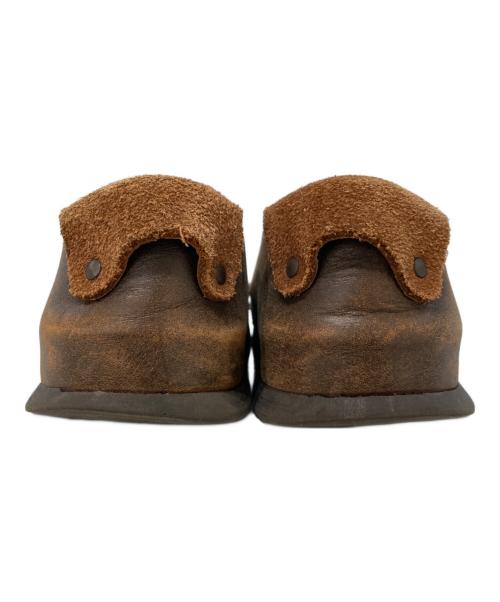 BIRKENSTOCK（ビルケンシュトック）BIRKENSTOCK (ビルケンシュトック) モンタナ レザーシューズ ベージュ サイズ:26.5の古着・服飾アイテム