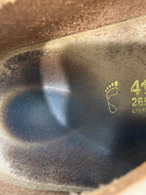 BIRKENSTOCK（ビルケンシュトック）BIRKENSTOCK (ビルケンシュトック) モンタナ レザーシューズ ベージュ サイズ:26.5の古着・服飾アイテム