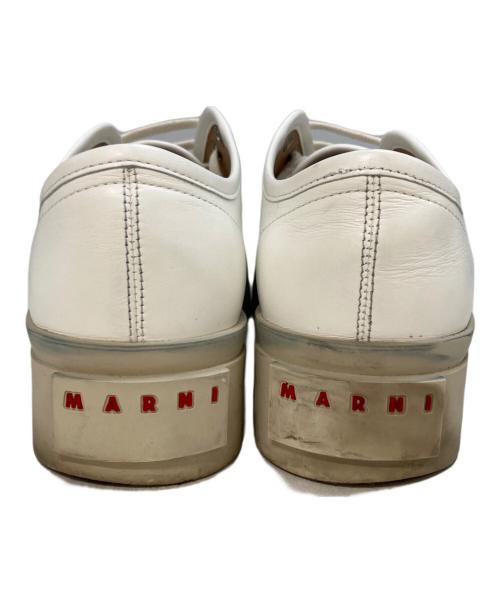 MARNI（マルニ）MARNI (マルニ) PABLO LACE-UP SNEAKE ホワイト サイズ:40の古着・服飾アイテム