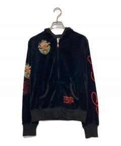 中古・古着通販】JIMMY CHOO (ジミーチュウ) ロゴプリントパーカー
