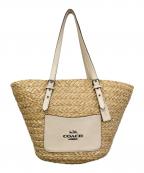 COACHコーチ）の古着「ラージトート」｜アイボリー