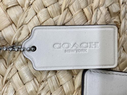 COACH（コーチ）COACH (コーチ) ラージトート アイボリーの古着・服飾アイテム