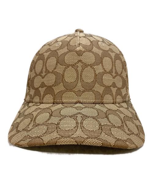 COACH（コーチ）COACH (コーチ) キャップ ベージュ サイズ:52-62ｃｍの古着・服飾アイテム