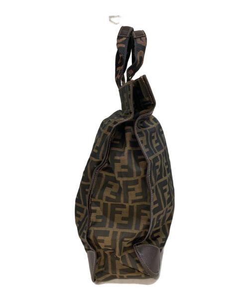 FENDI（フェンディ）FENDI (フェンディ) ズッカ柄トートバッグ ブラウンの古着・服飾アイテム