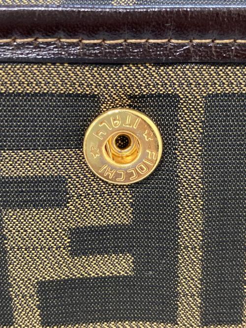 FENDI（フェンディ）FENDI (フェンディ) ズッカ柄トートバッグ ブラウンの古着・服飾アイテム