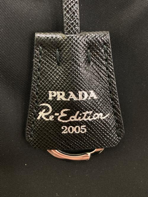 PRADA（プラダ）PRADA (プラダ) Re-Nylon Re-Edition 2000 ショルダーバッグ ミニ ブラックの古着・服飾アイテム