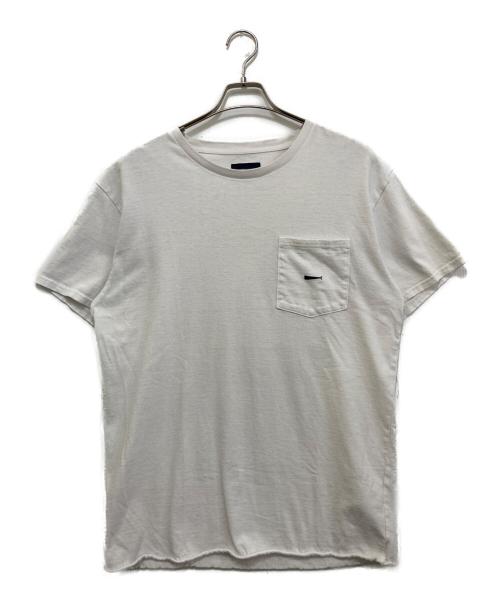 DESCENDANT（ディセンダント）DESCENDANT (ディセンダント) ポケットTシャツ ホワイト サイズ:1の古着・服飾アイテム