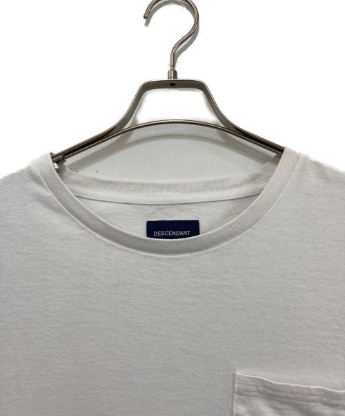 DESCENDANT（ディセンダント）DESCENDANT (ディセンダント) ポケットTシャツ ホワイト サイズ:1の古着・服飾アイテム