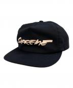 SUPREMEシュプリーム）の古着「Futura Logo 5-Panel キャップ」｜ブラック