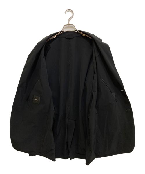 theory（セオリー）theory (セオリー) ナイロンテーラードジャケット　02-0104007 ブラック サイズ:XLの古着・服飾アイテム