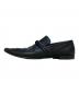 GUCCI (グッチ) レザーローファー ブラック サイズ:43EJ：12000円