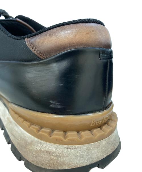 Berluti（ベルルッティ）Berluti (ベルルッティ) ファストトラックレザースニーカー ブラック サイズ:-(実寸参照)の古着・服飾アイテム