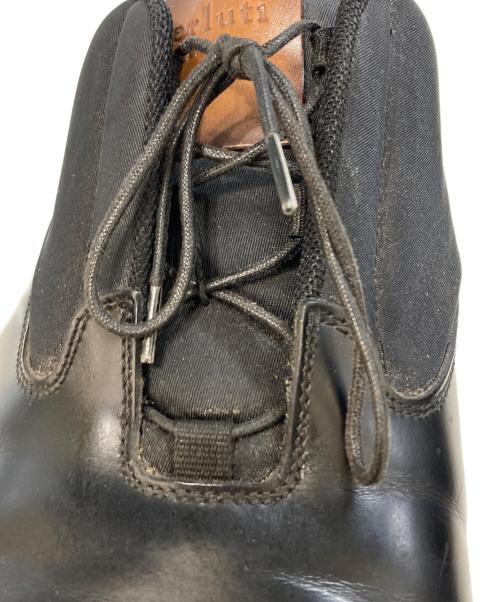 Berluti（ベルルッティ）Berluti (ベルルッティ) ファストトラックレザースニーカー ブラック サイズ:-(実寸参照)の古着・服飾アイテム
