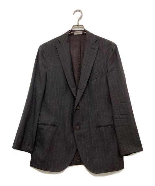 BOGLIOLI（ボリオリ）BOGLIOLI (ボリオリ) テーラードジャケット 001807/75571 ブラウン サイズ:50の古着・服飾アイテム