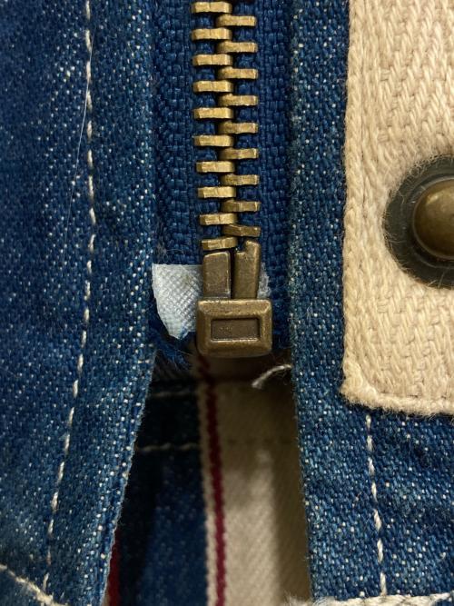 LAUREN RALPH LAUREN（ローレンラルフローレン）LAUREN RALPH LAUREN (ローレンラルフローレン) デニムカバーオール インディゴ サイズ:Lの古着・服飾アイテム