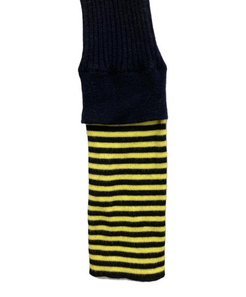 ENFOLD（エンフォルド）ENFOLD (エンフォルド) RIB PULLOVER　300IS270-0671 ブラック サイズ:38の古着・服飾アイテム